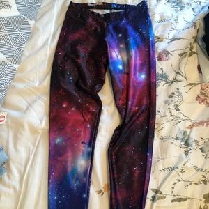 Blackmilk Purple Galaxy Leggings circa 2012